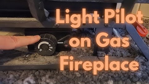 How to Light Pilot on Gas Fireplace