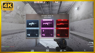 Counter Strike 2 Retakes Gameplay on Mirage in 4K