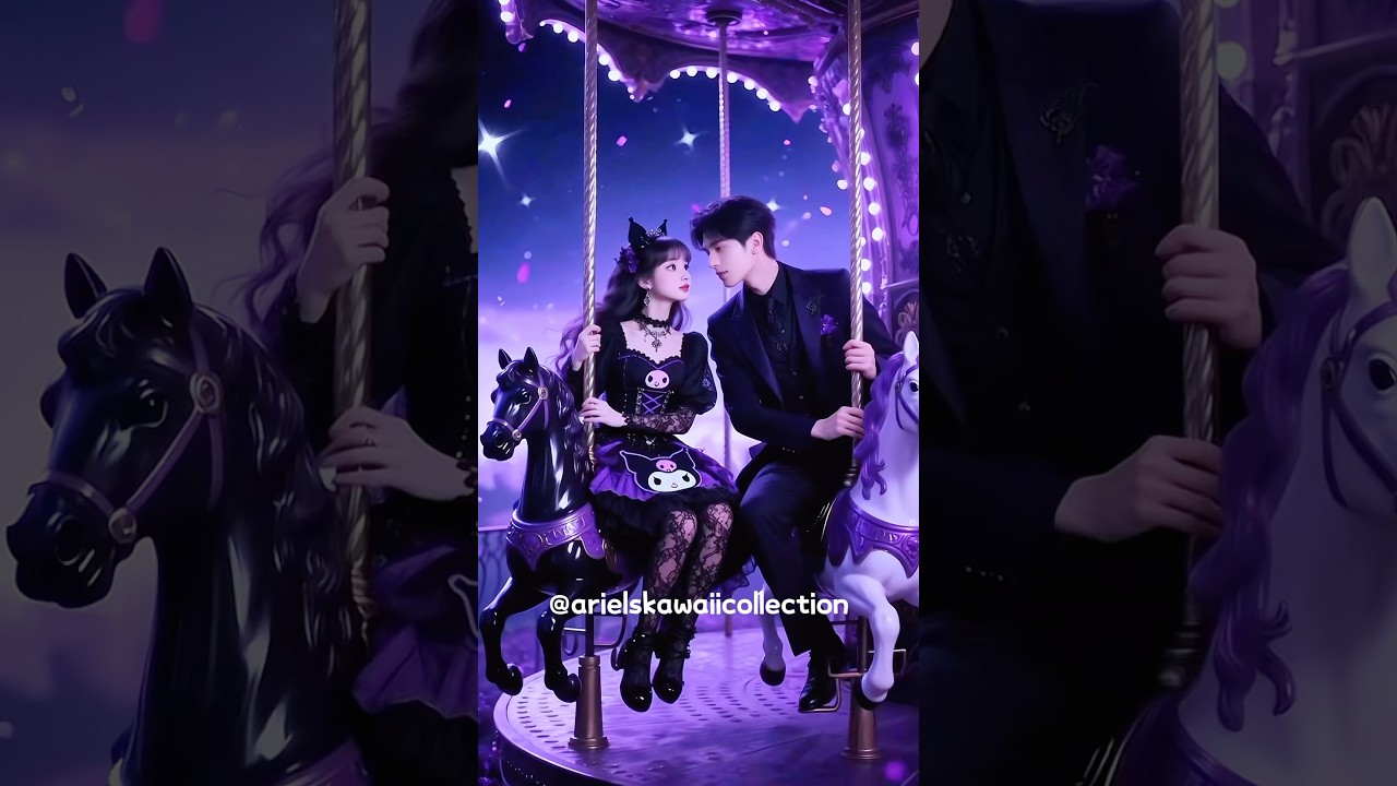 Which Sanrio theme park ride would you choose? Kuromi, My Melody, Cinnamoroll, Purin or Kitty?🎠🎢🎡