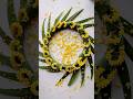 Round Flower Decoration with Sonajhuri Leaves 🌿✨ | Easy Nature Craft