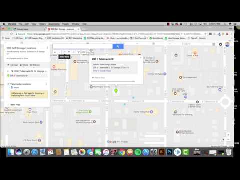 ESS - Creating A Google Map With Multiple Locations