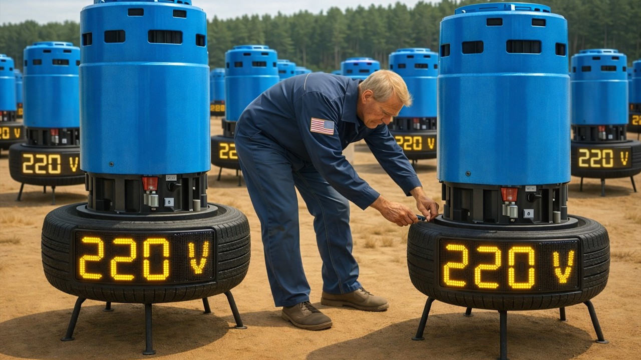 Безумная идея для 60-летнего фермера! Свободное электричество от постоянного тока