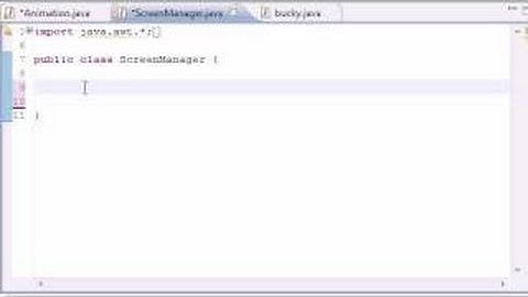 Java Game Development - 14 -  Making a Better Screen Class