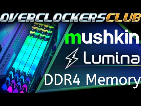 OCC checks out some Mushkin Redline Lumina RAM!