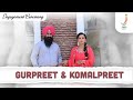 Highlight  engagement ceremony  komalpreet  gurpreet  punjabi wedding  jass creations  2023