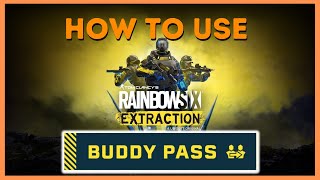 How to use Buḋdy Pass in Rainbow Six Extraction (Stadia, Xbox, Playstation, PC)