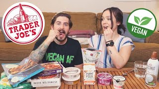 Taste Testing Vegan Options at Trader Joe's