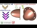 Aula 576 - Modelamento da Flange Elíptica com Transição -Loft por Superfície no Ptc Onshape