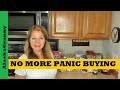 No More Panic Buying - Prepper Pantry Meal Ideas - Stock Your Prepper Pantry