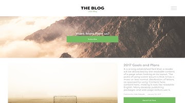 Web Design Speed Art - Blog Website in Adobe Xd