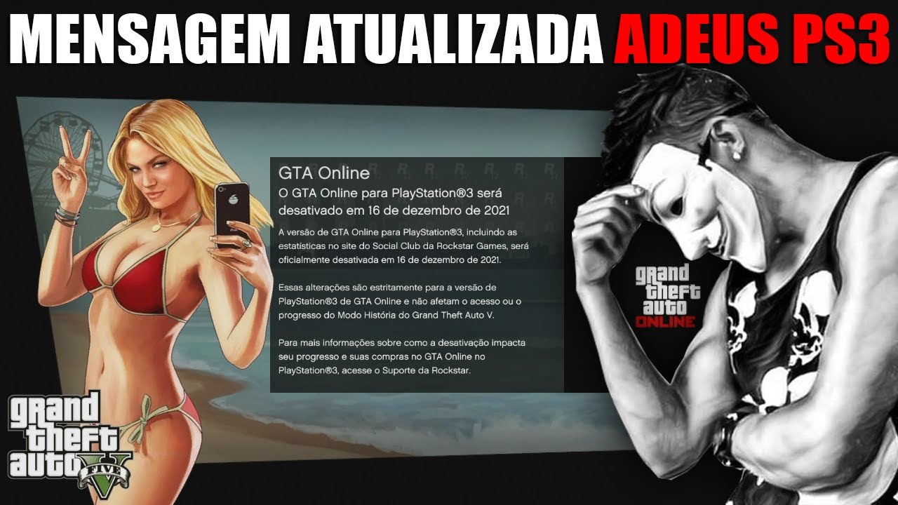 GTA Online será desativado no PS3 e Xbox 360 em dezembro