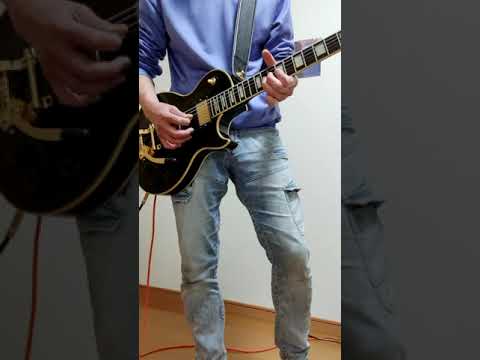CRAZE/瀧川一郎さんモードで、レスポール with bigsby b5を弾きまくり