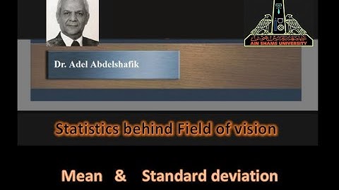 Statistics behind field of vision (Part I)
