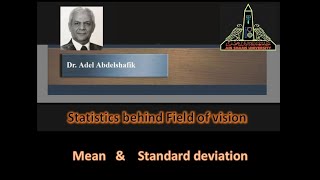 Statistics behind field of vision (Part I)