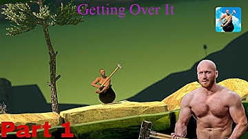 Playing Getting Over It Part 1 😱 #gettingoverit