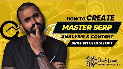 How to Create Master SERP Analysis & Content Brief with Chat-GPT #SEOstrategy  #ChatGPT