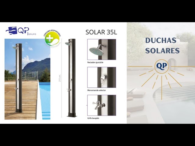 Ducha solar 35L QP