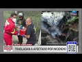 Auxilian a hombre afectado por incendio en la Costa Verde y lo trasladan a centro médico