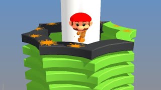 LIVE Stack Ball Crash Smashing Every Platform screenshot 5