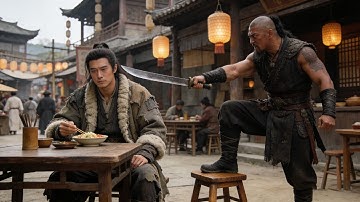 Kung Fu Movie! Local bully picks on a stranger, unaware his martial arts skills are unfathomable!