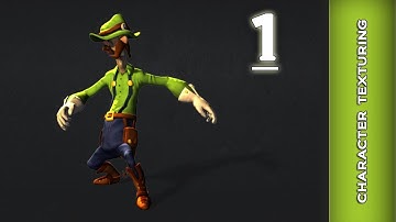 Autodesk Maya 2013 / Zbrush Tutorial - Character Texturing Part 1