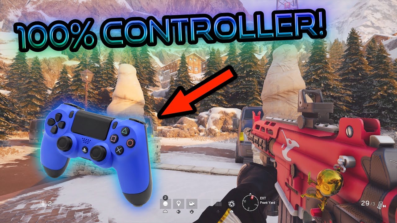 THE 100% CONTROLLER PLAYER!! : Ranked Clips (Rainbow Six Siege) [PS4 Diamond Gameplay]