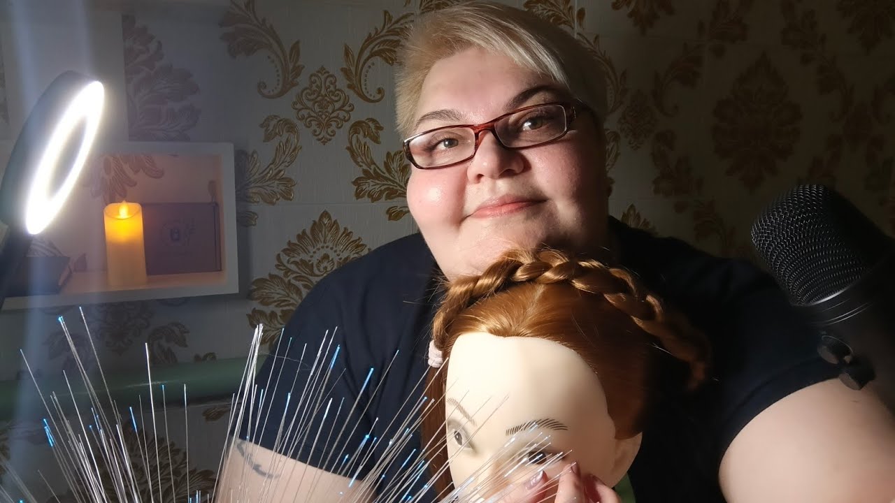 🌌Асмр/Расчёсывание волос,видео для отдыха,сна и расслабления.🥱😴