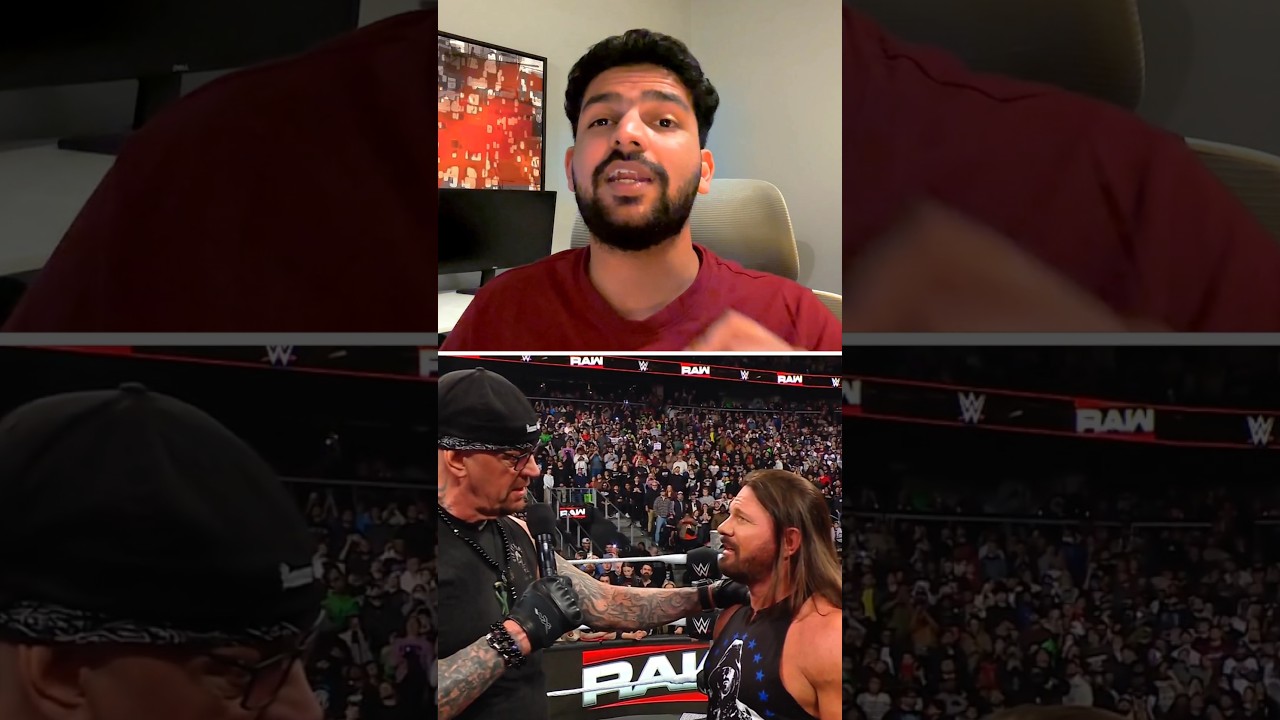 WWE RAW: Undertaker CONFRONTS AJ Styles 🤯🔥