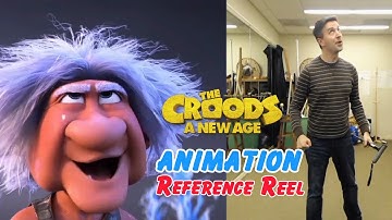 The Croods A New Age | Animation Reference Reel | David Badgerow | 3D Animation Internships