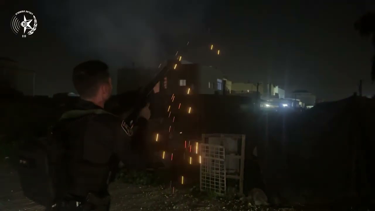 פעילות משטרת ישראל ביישוב לקייה לאיתור מוקדי ירי