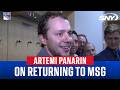 Artemi Panarin on 'emotional' return to Madison Square Garden