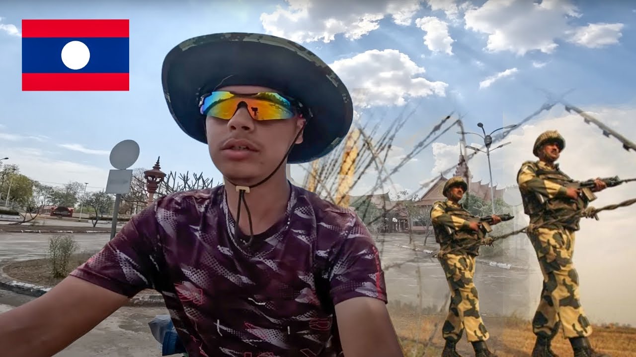 دزت من اغرب حدود العالم بين لاوس وكمبوديا بدون عسكر ولا كاميرات 🇱🇦