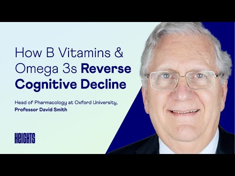 How B Vitamins & Omega 3s Reverse Cognitive Decline