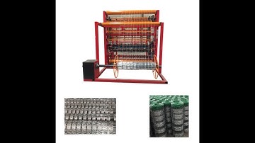 Hinge joint field cattle fence netting machine / Grassland mesh machine