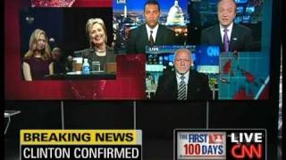 Discussion of President Obama Inauguration Speech &amp; Clinton&#39;s Secretary of State Appointment