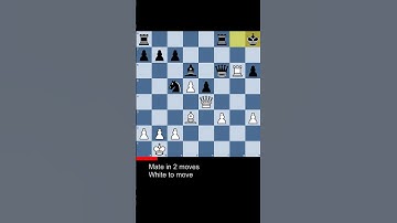 0147. Subscribe for daily chess puzzle! Mate in 2 puzzle
