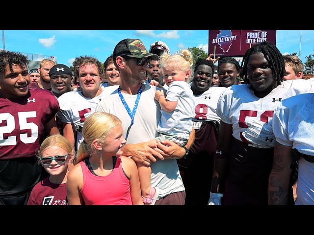 Presley Hill meets the "football boys"