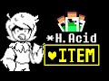 What if you drink acid in a battle  undertale yellow 