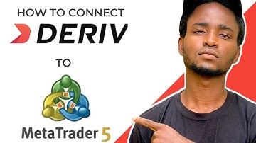 How to connect a Deriv account to MT5 on a mobile phone
