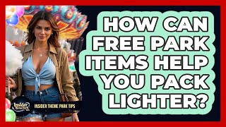 How Can Free Park Items Help You Pack Lighter? - Insider Theme Park Tips