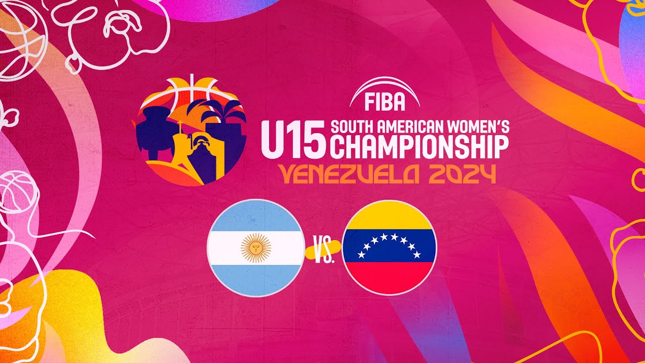 Argentina vs Venezuela | FIBA Sudamericano U15 Femenino Barquisimeto 2024