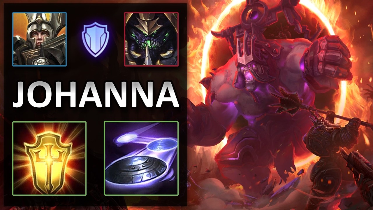 Johanna Blessed Shield vs Anub'Arak | Infernal Shrines | Heroes of the Storm Master Replay