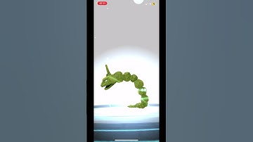 Pokemon Evolve A Shiny ✨Onix✨ In To Shiny ✨Steelix✨ #pokemongo #pokemon #shiny #shinypokemon