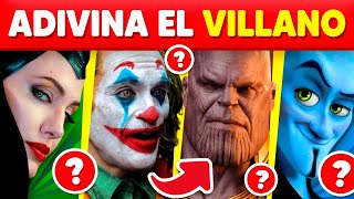 ¡NUEVO RETO Adivina el Villano de Disney, Marvel y Dreamworks por su Voz ??✅ Adivina el Personaje