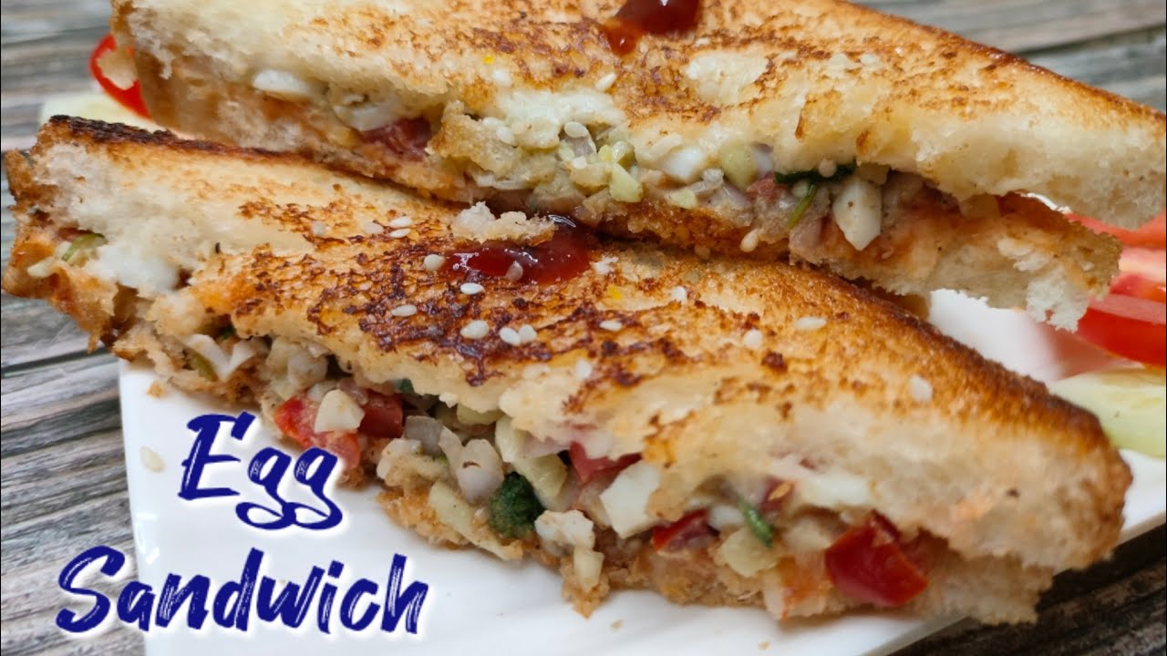 Egg Sandwich Egg Bread Sandwich Recipe Easy sandwich recipe bangla