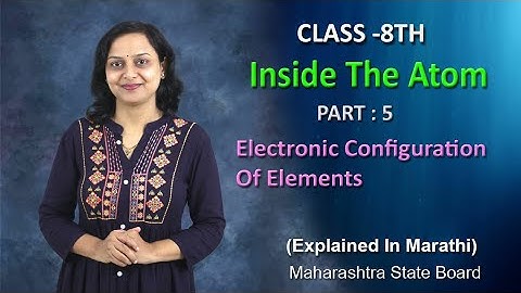 Inside The Atom Part 5 Class 8 Maharashtra Board