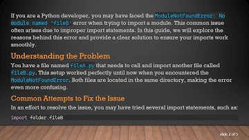 Fixing the ModuleNotFoundError: How to Properly Import Python Files