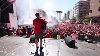 Jamie Webster / BOSS Night - Virgil Van Dijk Song - Plaza Felipe II - Madrid - 01.06.19