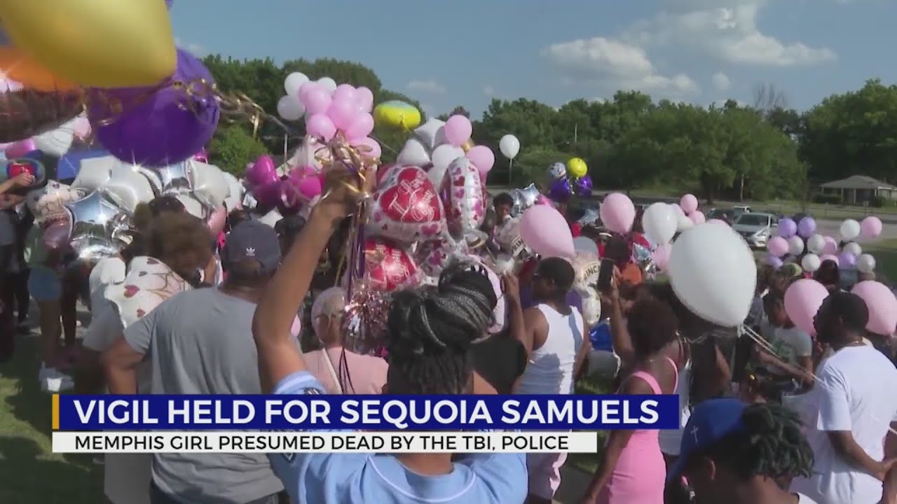 Vigil held for missing Memphis girl believed to be dead - YouTube