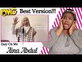 First Time Reaction to Easy On Me - Adele (Aina Abdul's Cover)